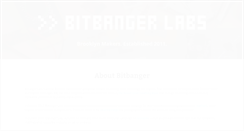 Desktop Screenshot of bitbangerlabs.com